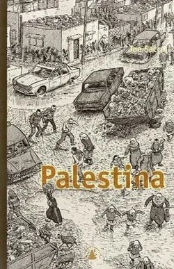 Omslag: "Palestina" av Joe Sacco