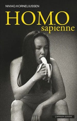 Omslag: "Homo sapienne : roman" av Niviaq Korneliussen