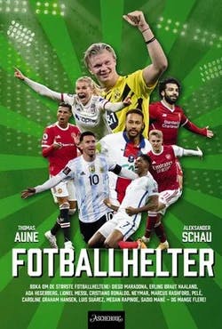 Omslag: "Fotballhelter" av Thomas Aune