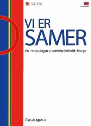 Omslag: "Vi er samer : en introduksjon til samiske forhold i Norge" av John T. Solbakk