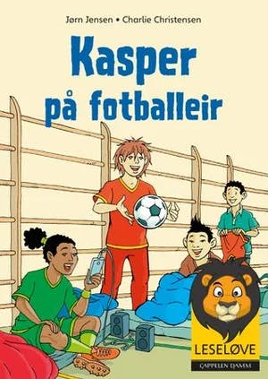 Omslag: "Kasper på fotballeir" av Jørn Jensen