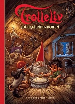 Omslag: "Julekalenderboken" av Sissel Bøe