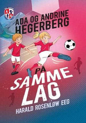 Omslag: "På samme lag" av Ada Hegerberg