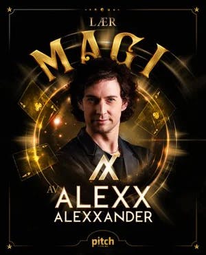 Omslag: "Lær magi av Alexx Alexxander" av Alexx Alexxander
